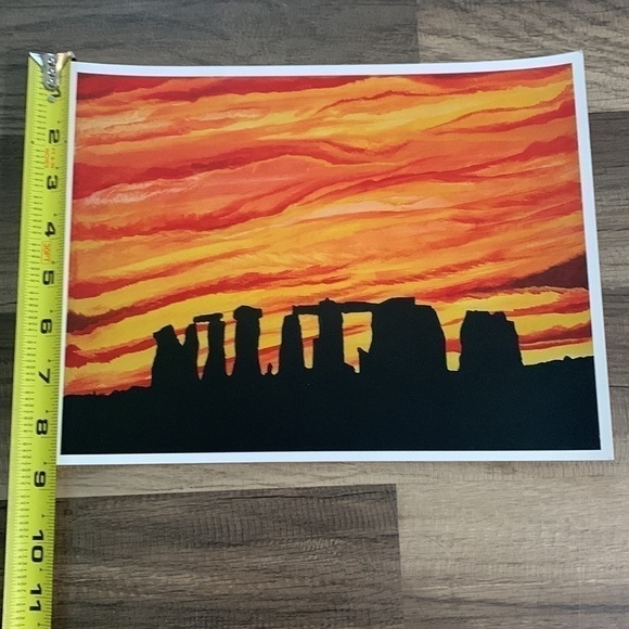 8x11 print on semigloss paper. - Picture 2 of 3